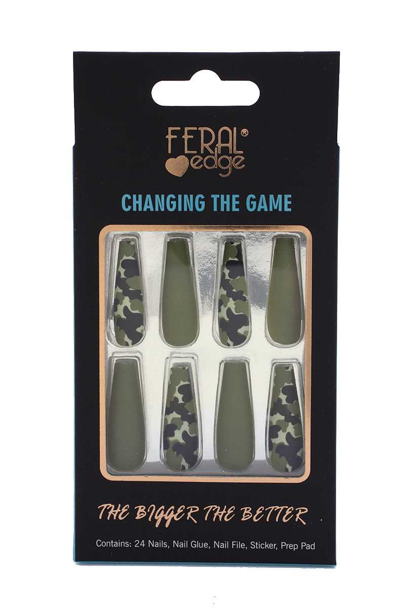 Feral Edge Changing the Game False Nail