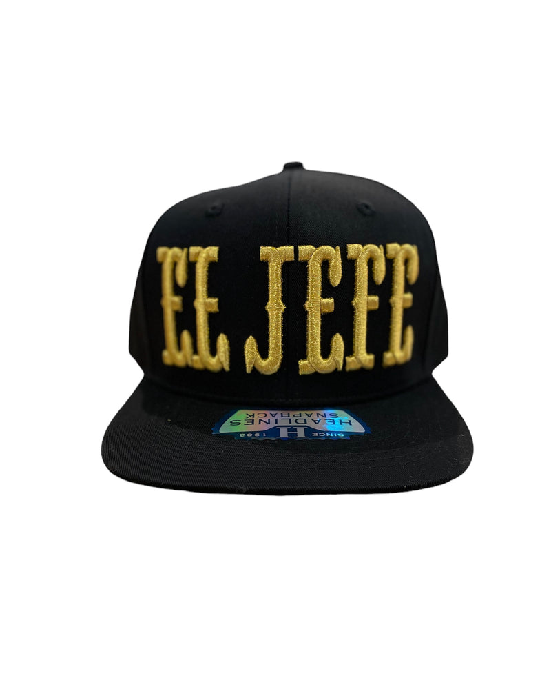 EL JEFE Embroidered Snapback Hat