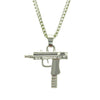 Pistol Machine Gun Necklace