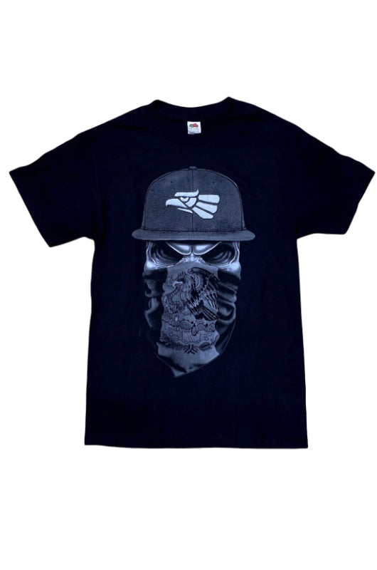 Calavera Skull with Bandana Graphic T-Shirt