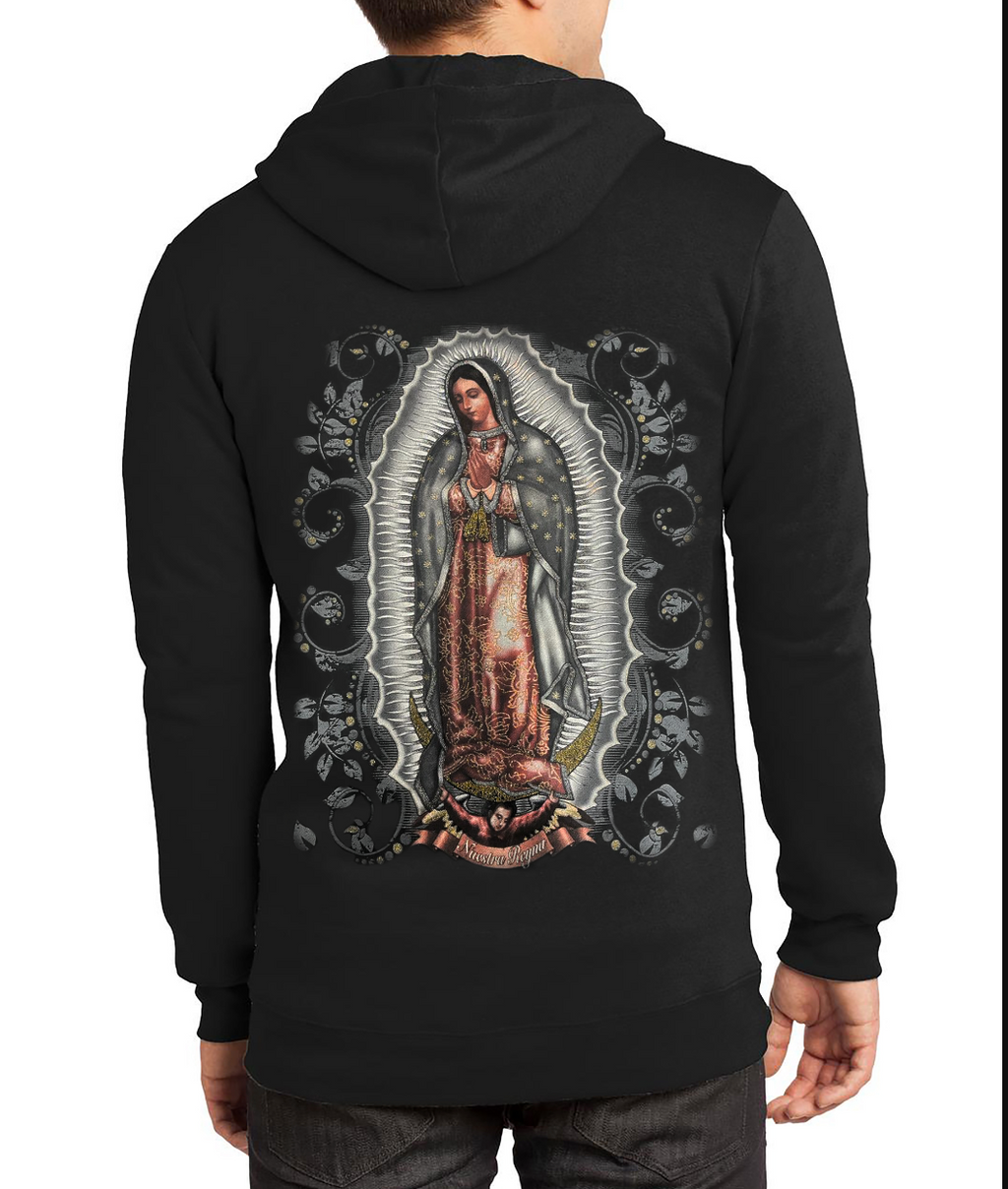 Virgen de Guadalupe Graphic Hoodie