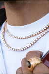 Diamond Tennis Chain Gold