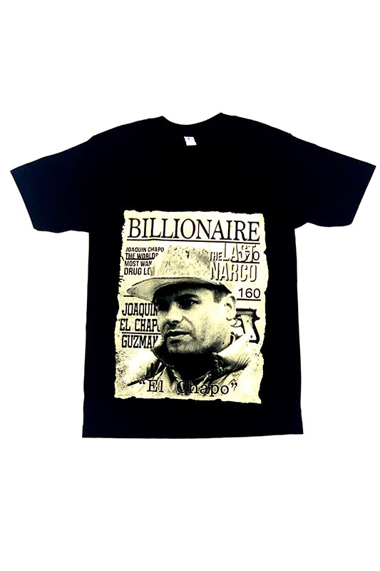 El Chapo Billionaire Graphic T-Shirt