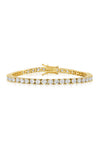 Diamond Tennis Bracelet Gold