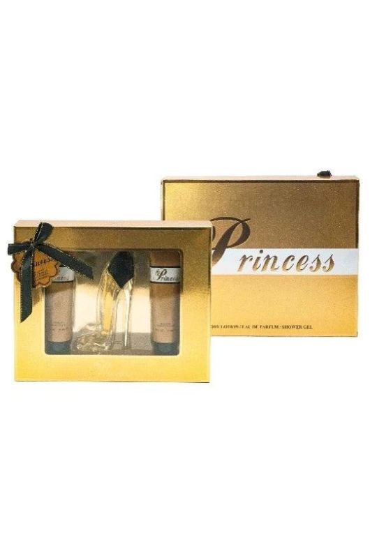 Princess Gold High Heel Perfume 3in1 Gift Set