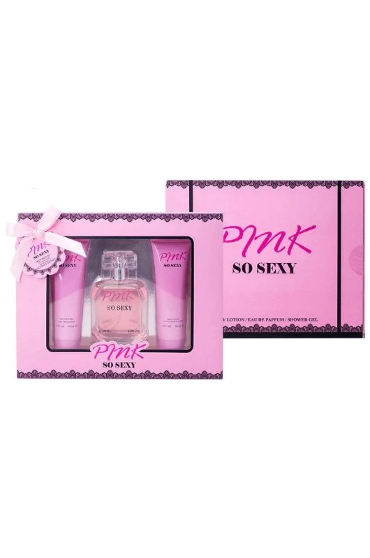 Pink So Sexy Perfume 3in1 Gift Set
