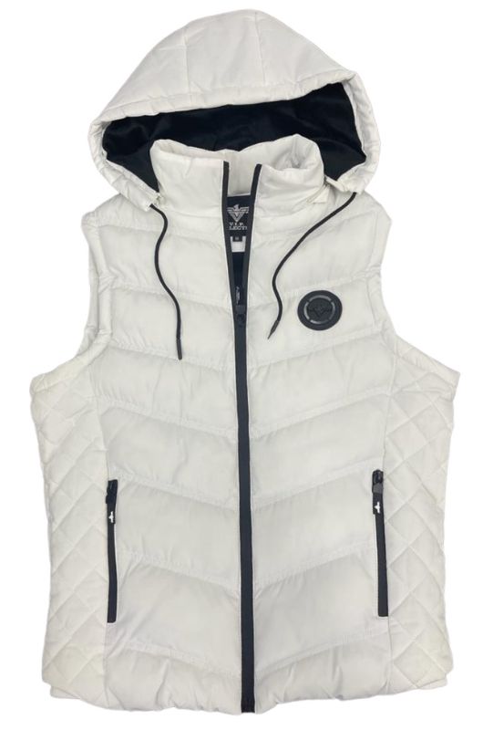 Solid Puffer Vest