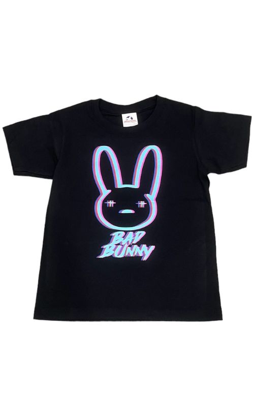 Bad Bunny Neon Graphic Tee