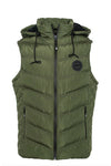 Solid Puffer Vest