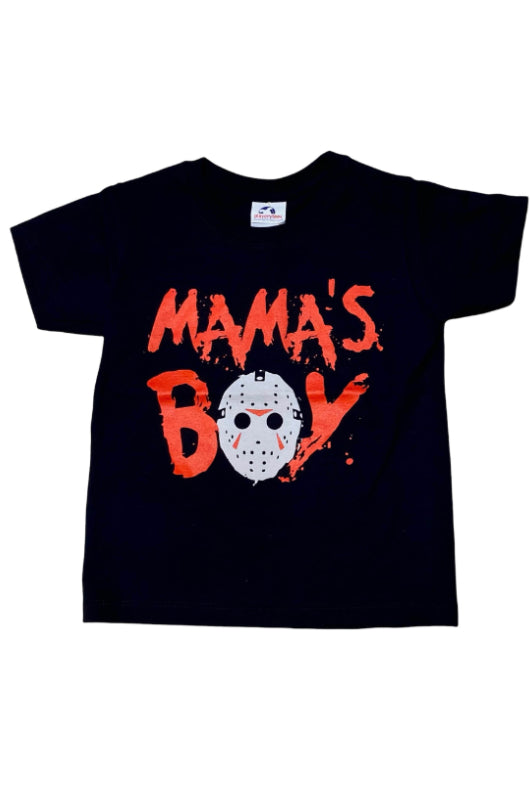 Mama's Boy Jason Mask Graphic Tee - Main Image